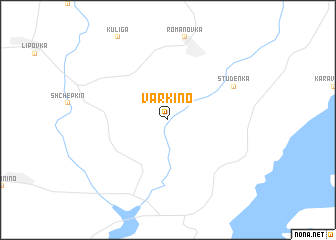 map of Var\