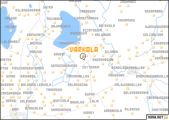 map of Var Kolā