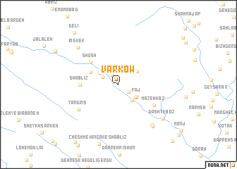 map of Varkow