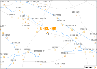 map of Varlaam