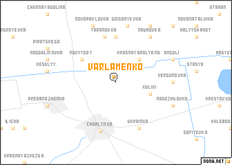 map of Varlamenko