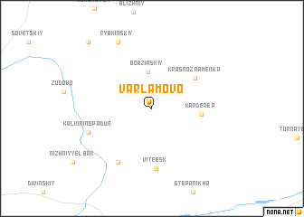 map of Varlamovo