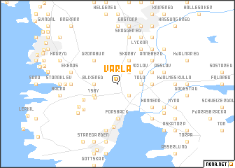 map of Varla