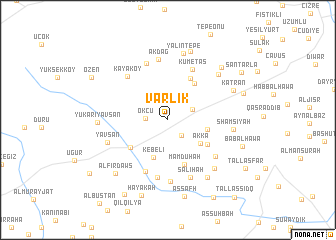 map of Varlık