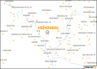 map of Varmahang