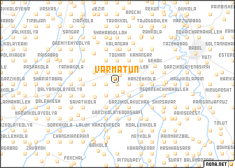 map of Varmatūn