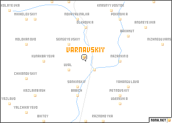 map of Varnavskiy