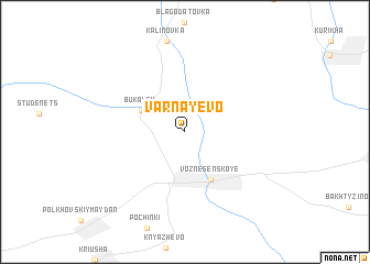 map of Varnayevo