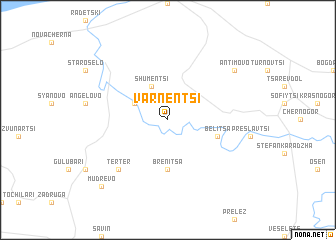 map of Varnentsi