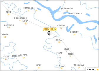 map of Varner