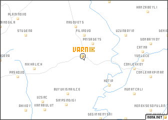 map of Varnik