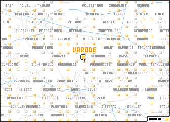 map of Varode