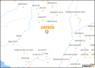 map of Varona