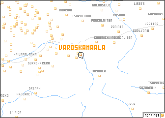 map of Varoška Maala