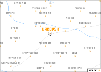 map of Varovsk