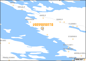 map of Varparanta