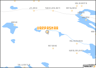 map of Varpasmaa