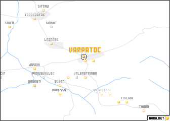 map of Varpatoc