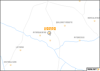 map of Varpa