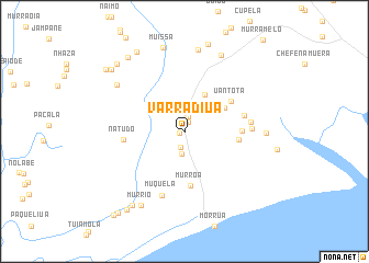 map of Varradiua