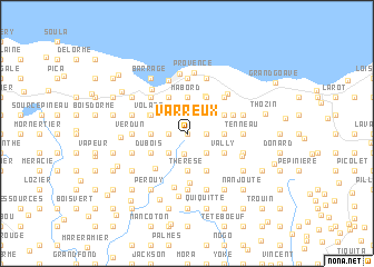 map of Varreux