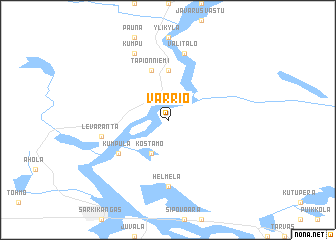 map of Varrio