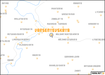 map of Varsen\