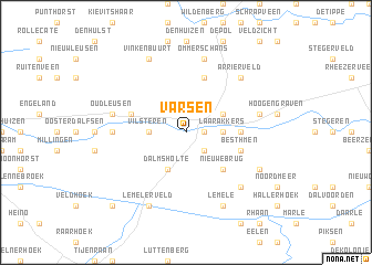 map of Varsen