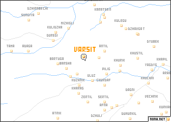 map of Varsit