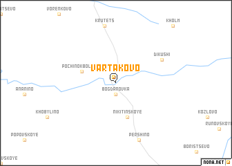 map of Vartakovo