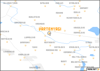 map of Vartemyagi