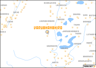 map of Varu Bhambhiro