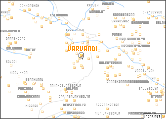 map of Varvandī