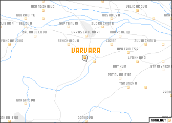 map of Varvara