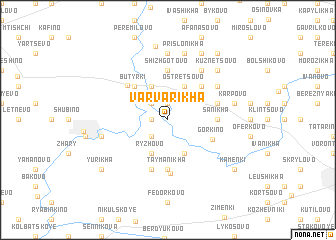 map of Varvarikha