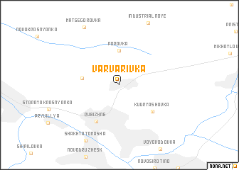 map of Varvarivka