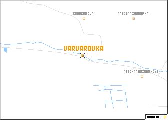 map of Varvarovka