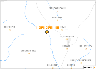 map of Varvarovka