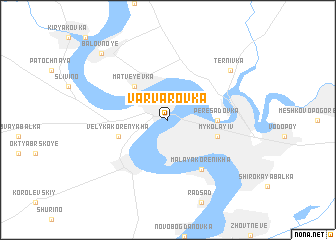 map of Varvarovka