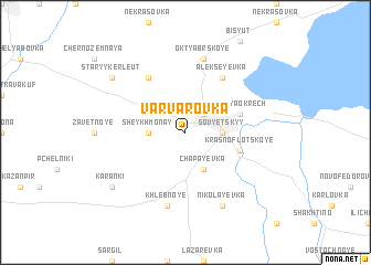 map of Varvarovka