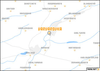 map of Varvarovka