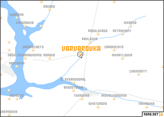 map of Varvarovka