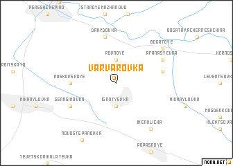 map of Varvarovka