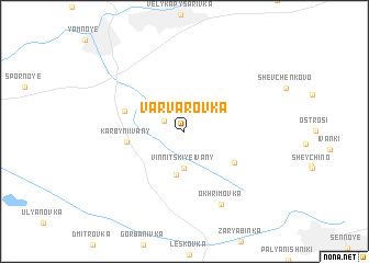 map of Varvarovka