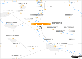 map of Varvarovka