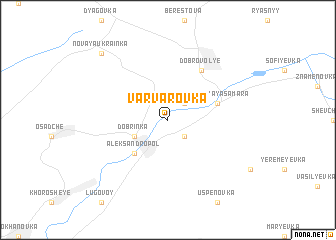 map of Varvarovka