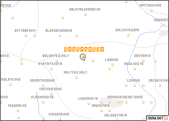 map of Varvarovka