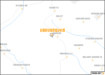 map of Varvarovka