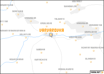 map of Varvarovka