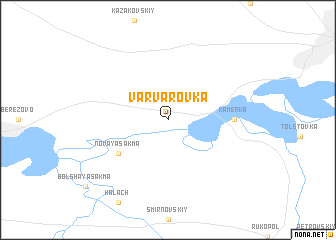 map of Varvarovka